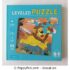 Wild Animals Magnetic Puzzle Book - 3 leveled puzzles